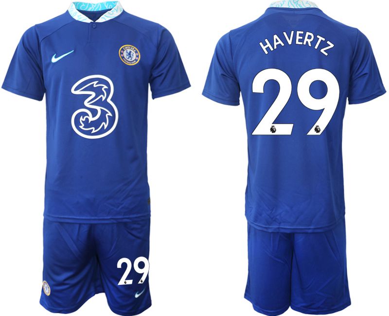 Men 2022-2023 Club Chelsea FC home blue #29 Soccer Jersey->chelsea jersey->Soccer Club Jersey